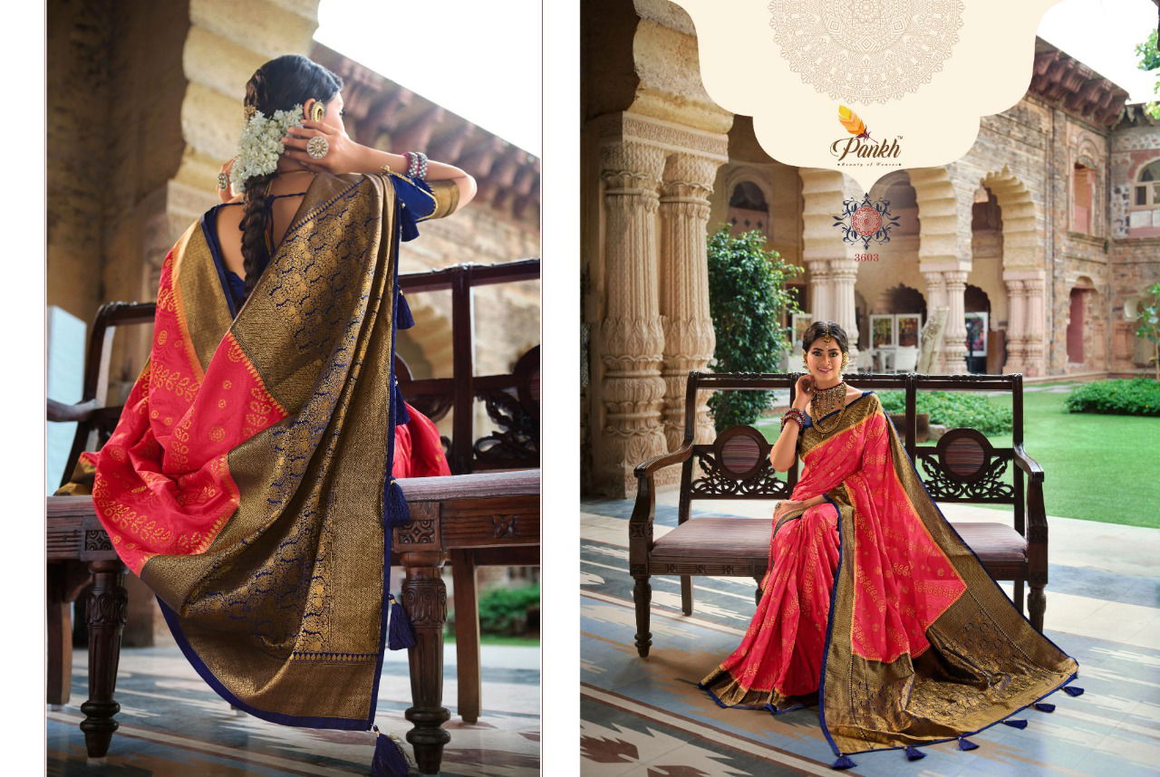 Pankh Ardhangini 2 New Exclusive Wear Satin Silk Designer Saree Collection 